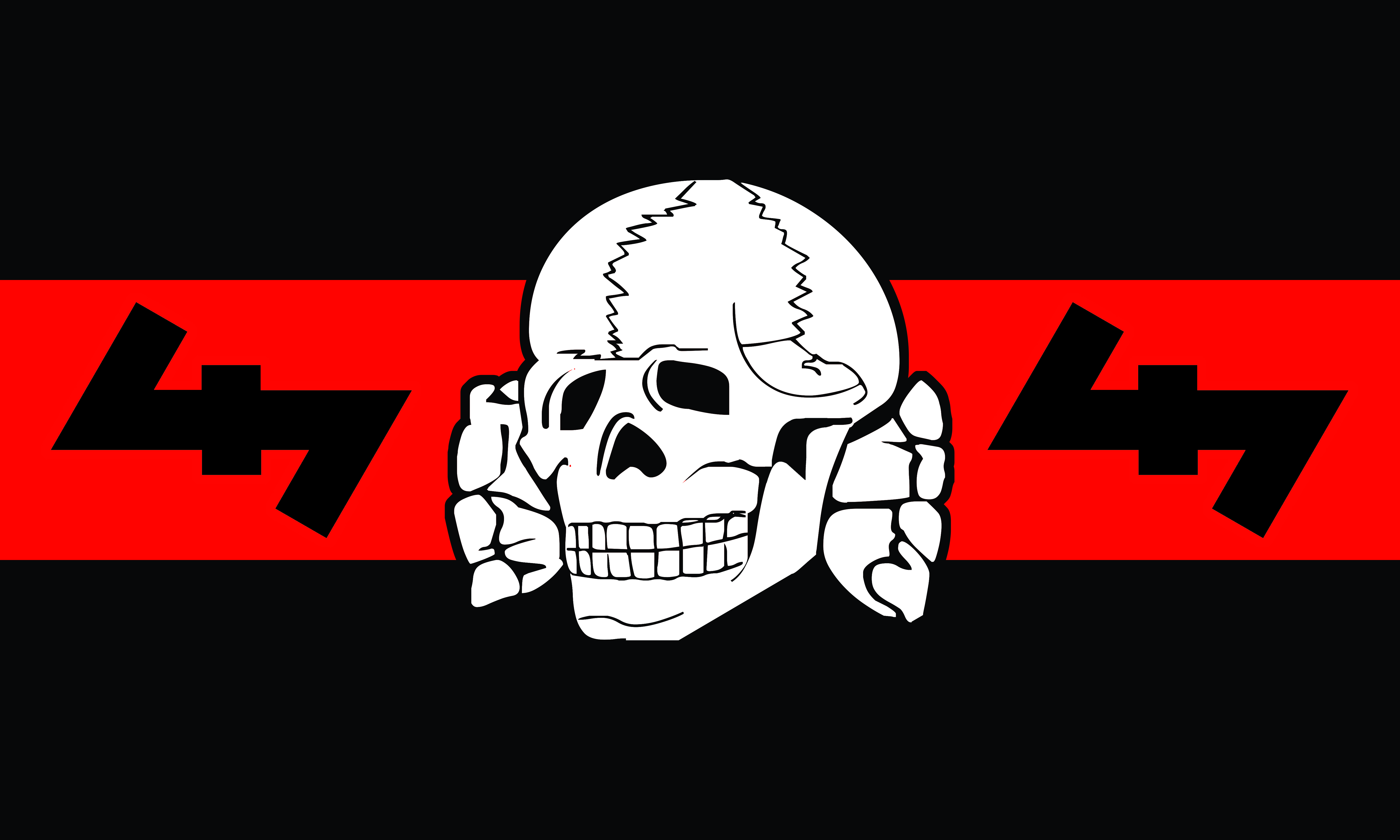 Flag - Werewolf Totenkopf Flag - Werewolf Totenkopf